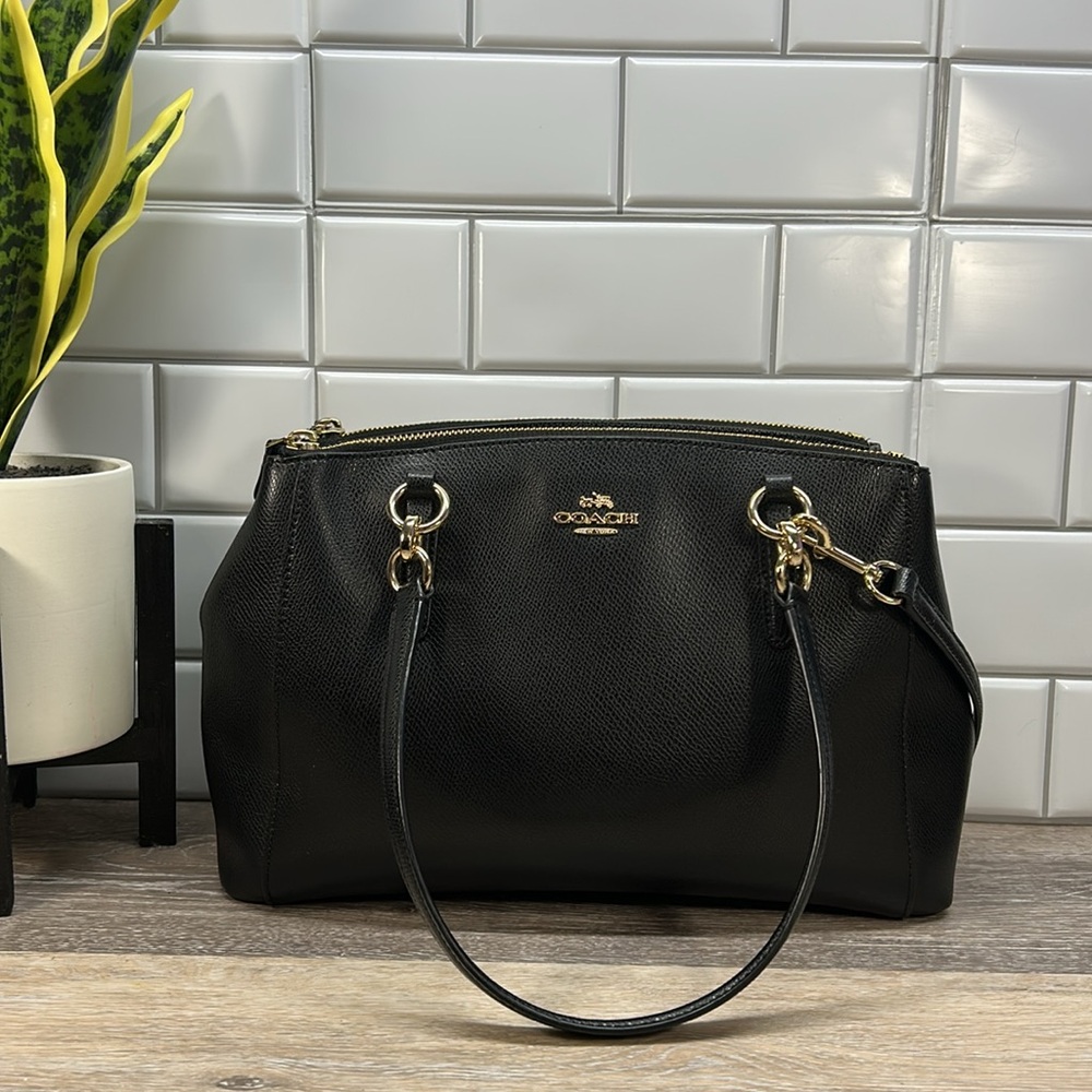 Coach Black Satchel Bag